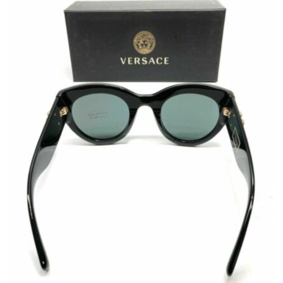 Versace Women\'s Black Cat Eye Sunglasses! main image 4